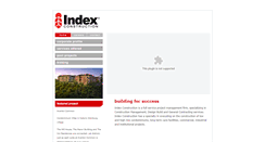 Desktop Screenshot of indexconstruction.ca